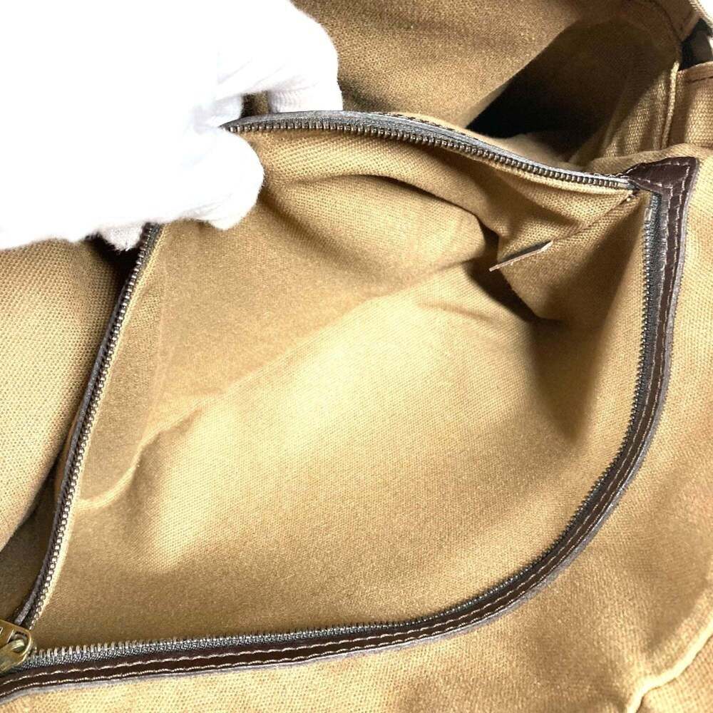 LOUIS VUITTON Authentic Brown Leather Tote Bag - Picture 16 of 16